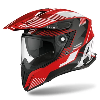 Motorcycle Helmet Airoh Commander Boost Glossy Red 2022