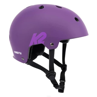 Rollerblade Helmet K2 Varsity 2022 - White - Purple