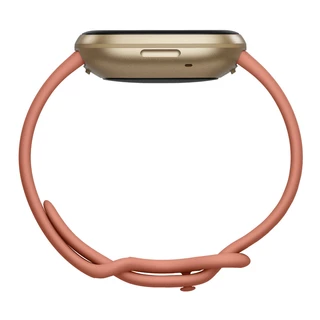 Okosóra Fitbit Versa 3 Pink Clay/Soft Gold Aluminum