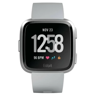 Fitbit Versa Gray/Silver Aluminum kluge Uhr