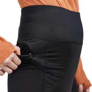 Women’s Tights CRAFT ADV Essence Wind W - Black with Orange