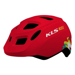 Gyerek kerékpáros sisak Kellys Zigzag 022 - piros
