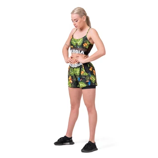 Women’s Shorts Nebbia High-Energy Double Layer 563 - Jungle Green