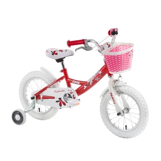Rower dziecięcy DHS Miss Fourteen 1404 14" - model 2015 - Czerwony