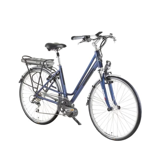 Stadt-Elektrofahrrad Devron Wellington 28024 - blau-schwarz - blau-schwarz