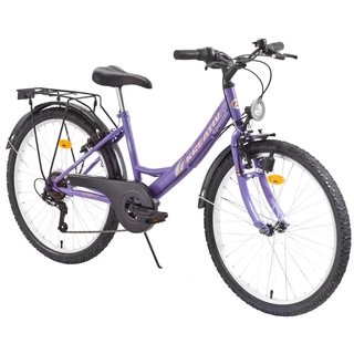 Juniorský bicykel DHS Cityline 2414 14" - fialová