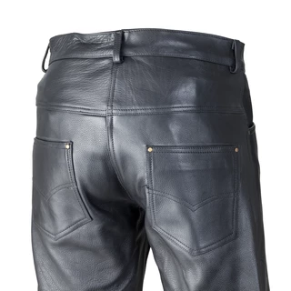 Dámske kožené moto nohavice W-TEC Annkra - čierna