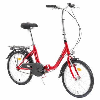 Skladací bicykel DHS Folding Bike 2022 - model 2013 - červená