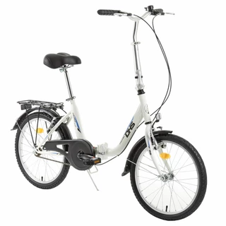 Skladací bicykel DHS Folding Bike 2022 - model 2013 - biela