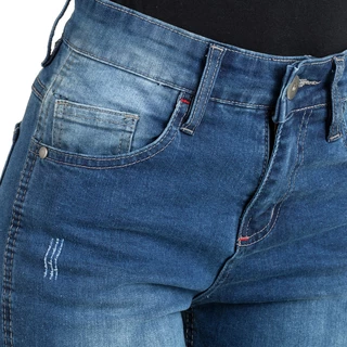 Dámske moto jeansy W-TEC Panimali - modrá