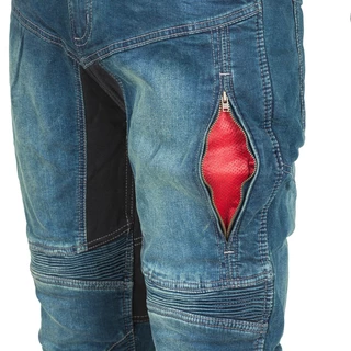 Męskie jeansowe spodnie motocyklowe W-TEC Wicho
