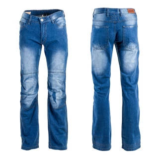 Pánske moto jeansy W-TEC Shiquet - 2. akosť - modrá - modrá