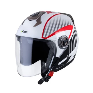 Kask motocyklowy otwarty na skuter z blendą W-TEC YM-623 WR