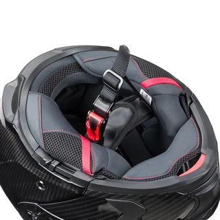 Flip-Up Motorcycle Helmet W-TEC Tensiler - Carbon Glossy
