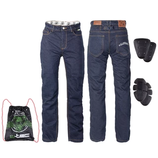 Pánské moto jeansy W-TEC Resoluto - 2.jakost - modrá