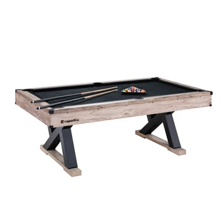 Billiards Table 3-in-1 inSPORTline Residento - Dark Wood