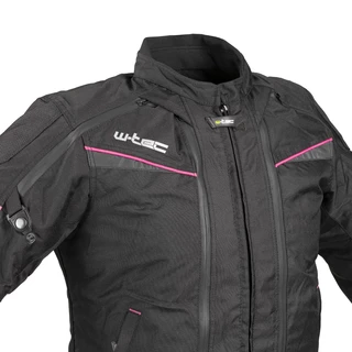 Women’s Motorcycle Jacket W-TEC Progair Lady - Black-Pink