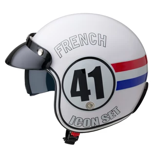 Motoros bukósisak W-TEC Café Racer - French 41