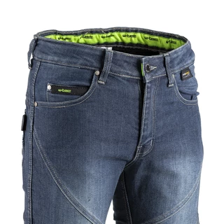 Pánske moto jeansy W-TEC Oliver - modrá