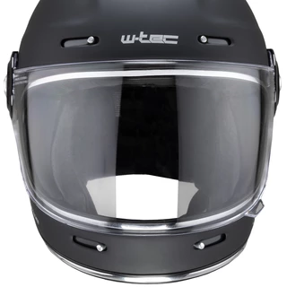 Kask motocyklowy retro W-TEC V135 SWBH Fiber Glass