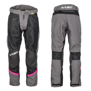 Women’s Summer Motorcycle Pants W-TEC Artemisa - Black Grey