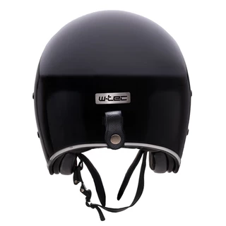 Kask motocyklowy W-TEC Angeric Gloss Black z goglami Steamrust