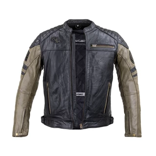 W-TEC Kostec Herren Leder Motorradjacke