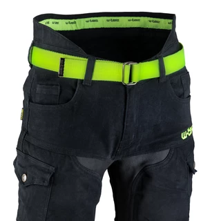 Pánské moto jeansy W-TEC Aredator - černá