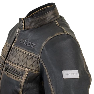 W-TEC Kusniqua Leder Motorradjacke