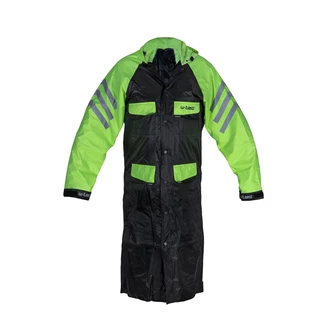 Motoros esőkabát W-TEC Quilda - fekete-fluor sárga