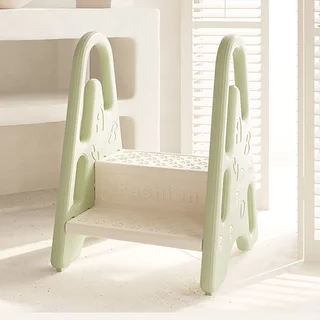 Dětská stolička se schůdkem inSPORTline Goralcino - zelená