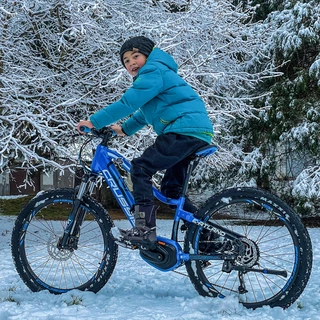 Chlapčenský juniorský horský elektrobicykel Crussis e-Atland 6.6 - model 2021