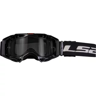 Motocross Goggles LS2 Aura Black Clear Lens