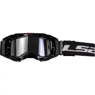Motokrosové okuliare LS2 Aura Pro Black irídiové sklo