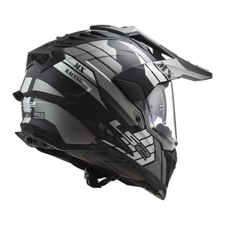 Enduro Helmet LS2 MX701 Explorer Atlantis - Matt Titanium