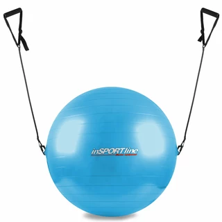 75cm Gymnastic Ball with Grips - Blue