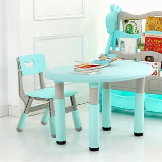 Dětský stolek s židlí inSPORTline Kucerino - mint