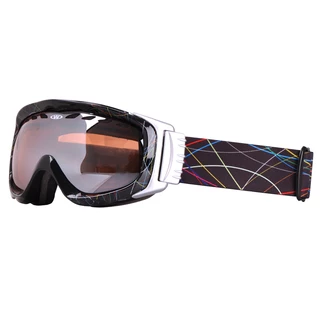 Ski Goggle WORKER Bennet with Graphic Print - Black Graphics