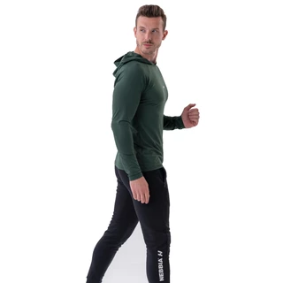 Men’s Long-Sleeve Hooded T-Shirt Nebbia 330