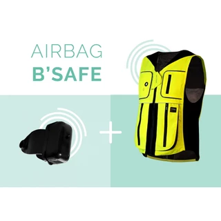 Airbagová vesta pro cyklisty Helite B'Safe, elektronická