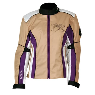 Women's Motorcycle Jacket W-TEC Athena - Gold