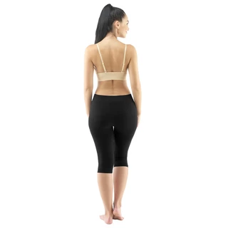 Unisex capri legíny EcoBamboo - čierna