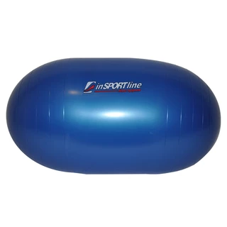 Ovális gimnasztikai labda 1300g - kék