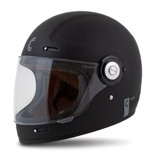 Motocyklová helma Cassida Fibre černá matná