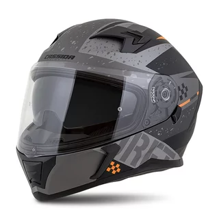 Motorcycle Helmet Cassida Integral 3.0 DRFT Matte Gray/Black/Orange
