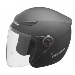 Moto helma Cassida Reflex Solid - matně černá