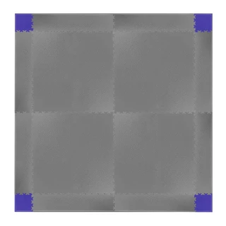 Ramp Pieces for Puzzle Mat inSPORTline Simple Gray – 2 Pcs.