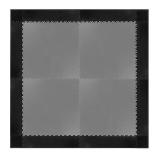 Ramp Pieces for Puzzle Mat inSPORTline Simple Black – 2 Pcs.