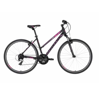 Női cross kerékpár KELLYS CLEA 30 28" - modell 2022 - Fekete rózsaszín - Fekete rózsaszín
