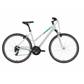Női cross kerékpár KELLYS CLEA 30 28" - modell 2022 - fehér
